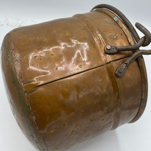 Antique Copper Cauldron Turkey - Picture 5 of 8